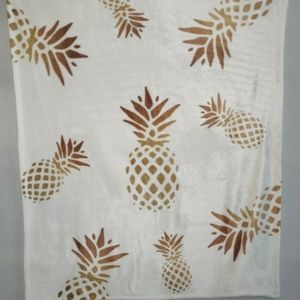 Society6 Golden Pineapples Throw Blacket 51" x 60